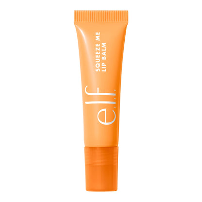 e.l.f. Squeeze Me Lippenbalsam, feuchtigkeitsspendender Lippenbalsam für einen transparenten Farbhauch, angereichert mit Hyaluronsäure, vegan & tierversuchsfrei, Erdbeere