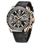 Black Strap/Golden Black Dial