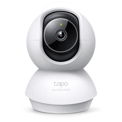 TP-Link Tapo 2K Pan/Tilt Indoor Security WiFi Camera, Baby & Pet Camera w/ 360° Motion Tracking, 2-Way Audio, Night Vision, Cloud & Local Storage (Up to 256 GB), Works w/Alexa & Google (Tapo C210)