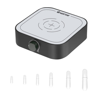 3000rpm Magnetic Stirrer Mixer with 7pcs Stir Bar Set, Brushless DC Motor Max 3000ml Electric Magnetic Stir Plate Mixer （No Heating)