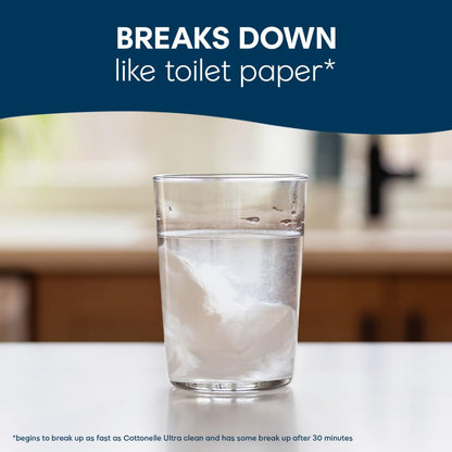 Cottonelle Fresh Care Feuchte Toilettentücher, Erfrischungstücher für Erwachsene, 4 Spenderboxen, 42 Tücher pro Box (insgesamt 168 Tücher), Verpackung kann variieren