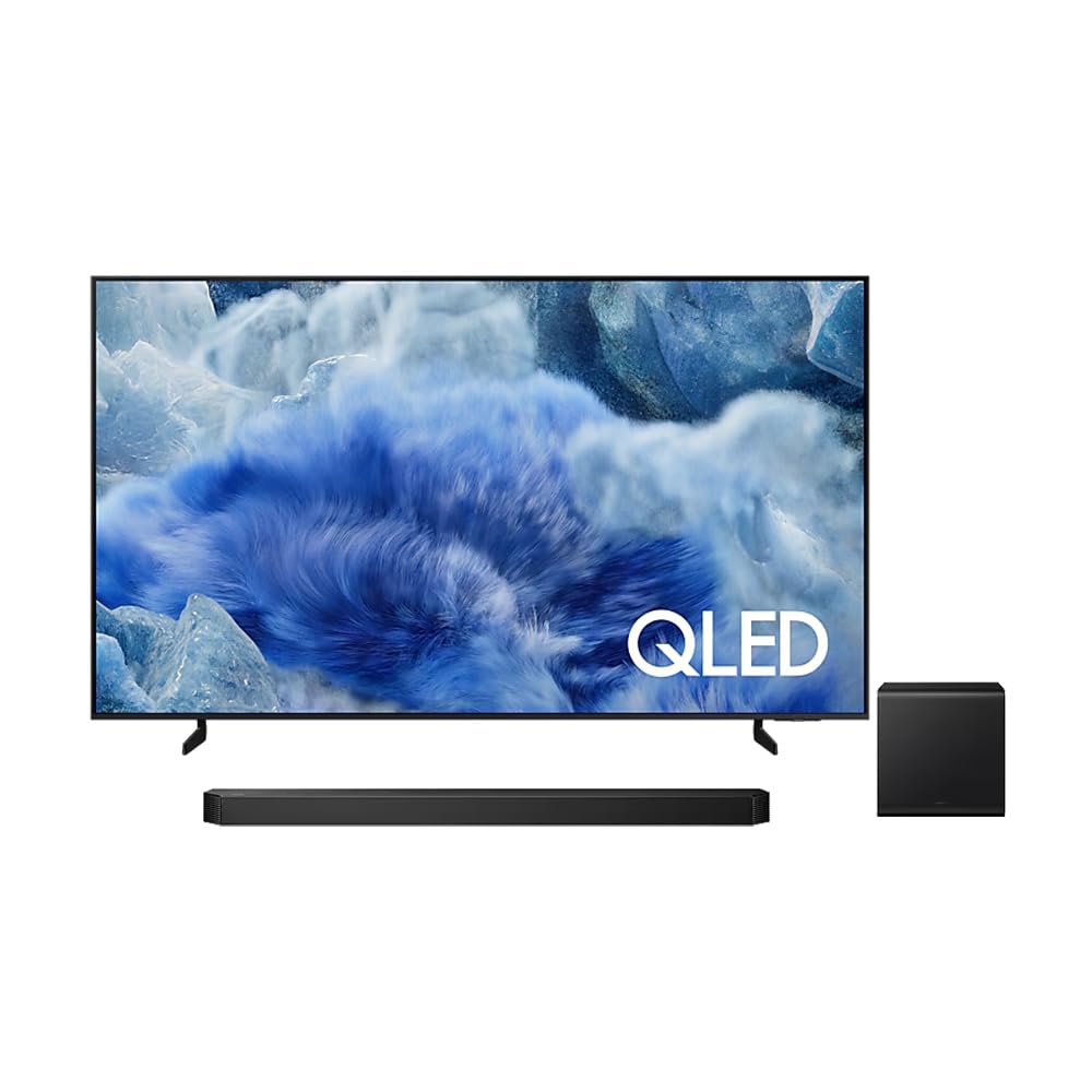 SAMSUNG 55-Zoll QLED Q7F 4K Smart TV, AI Gen 1 Prozessor, Quantum HDR, Contrast Booster Pro, Gaming Hub, Q-Symphony - [QN55Q7FAAFXZC] [Kanada] (2025)