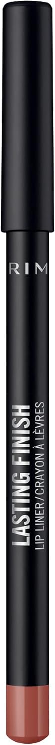 Rimmel London – Lasting Finish Lipliner, langanhaltend, weiche, cremige Textur, verhindert Auslaufen und Verblassen, 100 % tierversuchsfrei