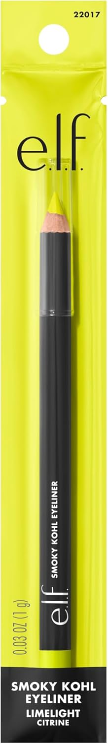 e.l.f. Smoky Kohl Eyeliner, Augenstift für langanhaltende, ausdrucksstarke, hochpigmentierte Make-up-Looks, vegan & tierversuchsfrei, Black Velvet