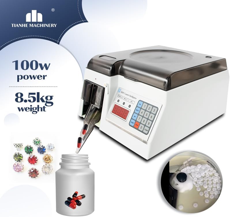 MCP01 Model Tablet Candy Pill Counting Machine Compact Digital Pharmaceutical Counting Machine for Accurate Dosing