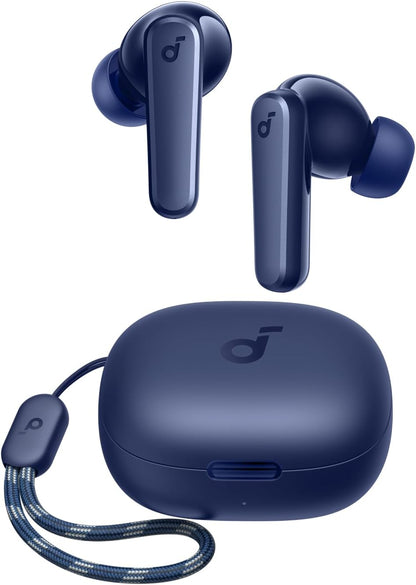soundcore by Anker P20i True Wireless Earbuds, 10mm Drivers with Big Bass, Bluetooth 5.3, 30H Long Playtime, IPX5 Water-Resistant, 2 Mics for AI Clear Calls, 22 Preset EQs, Customization via App
