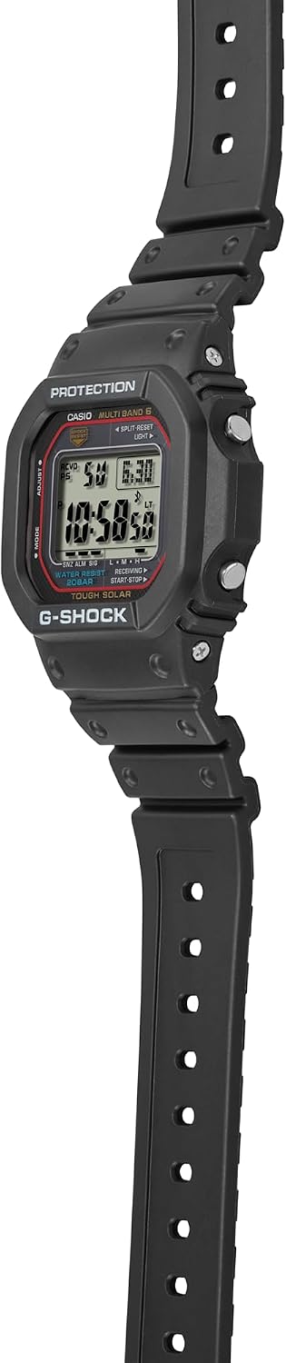 Casio G-Shock GWM5610-1 Men's Solar Black Resin Sport Watch