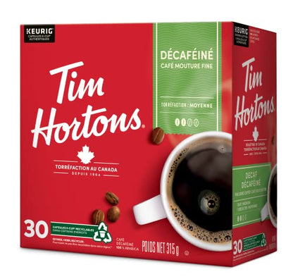 Tim Hortons Einzelportionskaffee, Originalmischung, K-Cup Pods für Keurig Kaffeemaschinen (30 K-Cups)