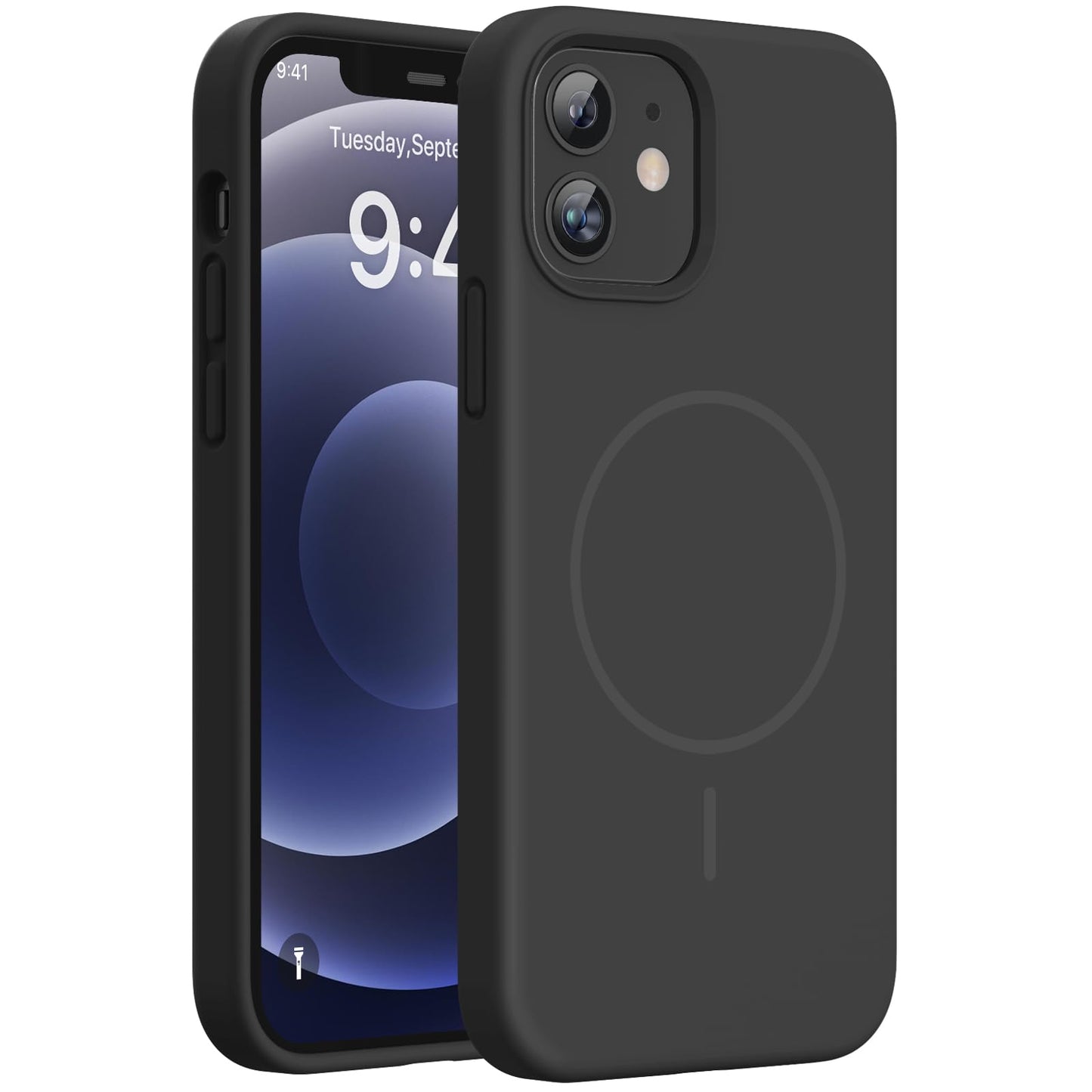 Miracase Magnetic for iPhone 17 Pro Case, Compatible with MagSafe, Integrated Silicone Camera Control Cover, 3.0mm Thicken Shockproof Drop Protection Phone Case for 17 Pro,Dark Blue