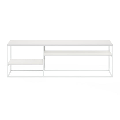 Furinno TOMI TV Stand, 5-Cube Entertainment Center with Open Shelf, Reversible TV Console, for Living Room, Bedroom, Home Office, Green