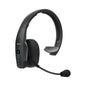 BlueParrott B250-XTS Mono Bluetooth Wireless Headphones 91% Noise Canceling Over Head Trucker Headset with Mic, Lightweight Design with Adjustable Headband, 20 hrs. Talk Time, Blue
