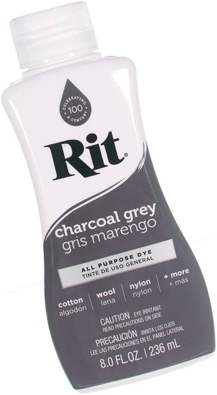 Rit Textilfarbe Flüssig – Große Farbauswahl – 236 ml (Marineblau)