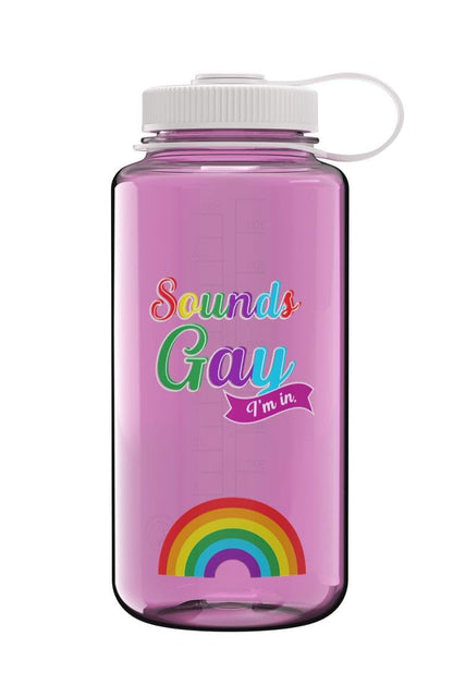 Nalgene 32 oz Wide Mouth Water Bottle | BPA-Free, Durable & Leak Proof, Lightweight Bottle for Hiking & Gym, Work & Travel