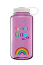 Nalgene 32 oz Wide Mouth Water Bottle | BPA-Free, Durable & Leak Proof, Lightweight Bottle for Hiking & Gym, Work & Travel