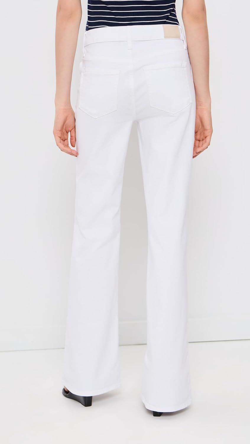 Paige Womens Sofia 33" Jeans in Crisp White