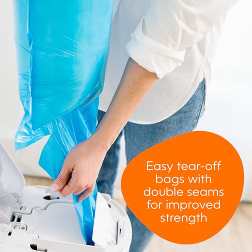 Diaper Genie Easy Roll Nachfüllpackung | 30 Beutel pro Nachfüllpackung | Fasst bis zu 1410 Neugeborenenwindeln | Geruchskontrolle | Nachfüllbeutel für Windeleimer | Passend für Diaper Genie Signature & Platinum Windeleimer