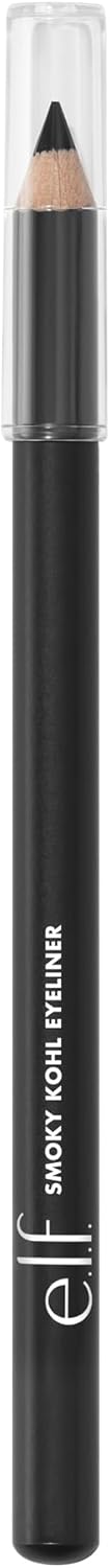 e.l.f. Smoky Kohl Eyeliner, Augenstift für langanhaltende, ausdrucksstarke, hochpigmentierte Make-up-Looks, vegan & tierversuchsfrei, Black Velvet