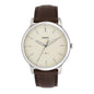 Fossil Men's Minimalist Quartz Stainless Steel Three-Hand Watch for Men