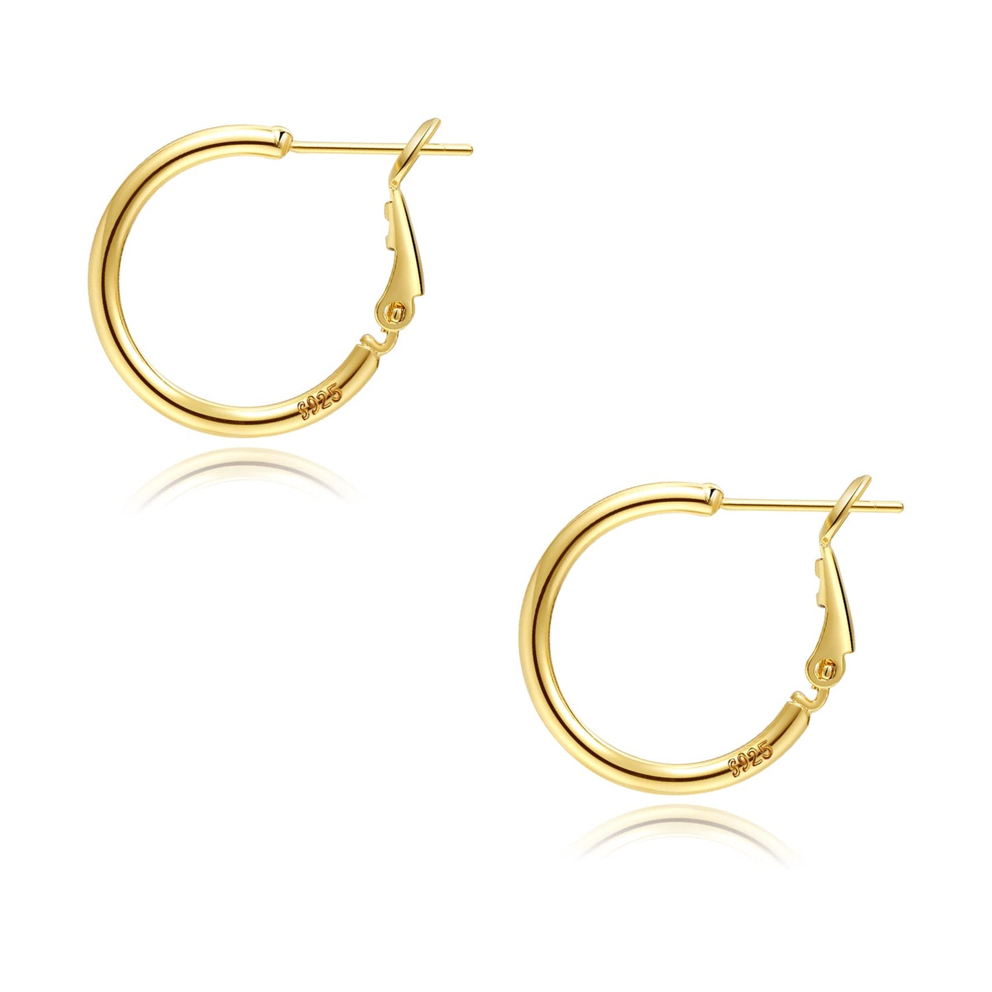 Gold,20mm hoops