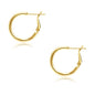 Gold,20mm hoops