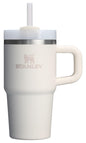 Stanley Quencher H2.0 Tumbler with Handle and Straw 40 oz | Flowstate 3-Position Lid | Cup Holder Compatible for Travel | Insulated Stainless Steel Cup | BPA-Free | Almond Rose