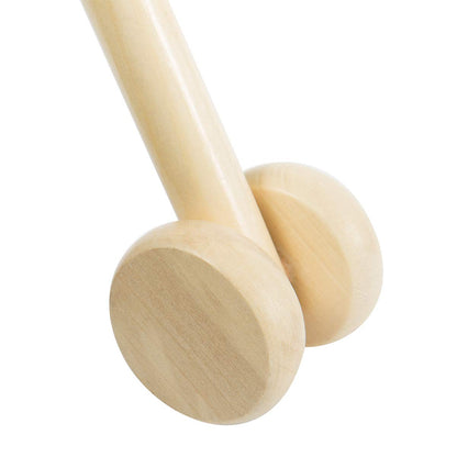 HollyHOME Plüsch Einhorn Steckenpferd mit Holzrädern Echten Pony Wiehern und Galoppieren Geräuschen Plüschtier Rosa 94 cm (AA Batterien Benötigt)