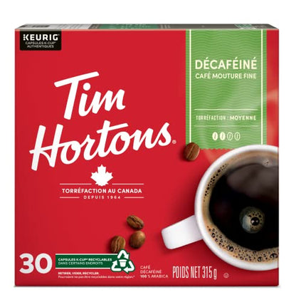 Tim Hortons Einzelportionskaffee, Originalmischung, K-Cup Pods für Keurig Kaffeemaschinen (30 K-Cups)