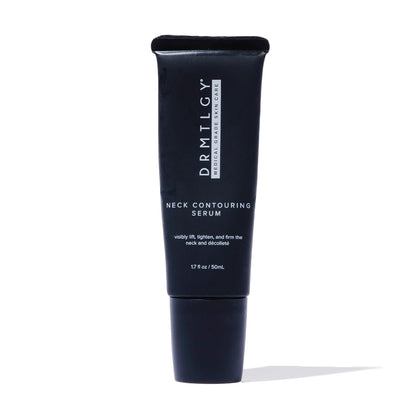 DRMTLGY Contouring Serum - Anti Aging Neck Cream for Skin Tightening and Firming, Sculpt and Define Jawline, Improves Horizontal Neck Lines and Sagging Skin, 1.7 oz
