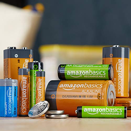 Amazon Basics AA Alkaline Hochleistungsbatterien, 48 Stück, 1,5 Volt, 10 Jahre lagerfähig, langlebig, auslaufsicher