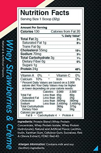 Rule1 R1 Whey Blend 68 Servings, Frozen Banana,, Frozen Banana 2.5 kilograms