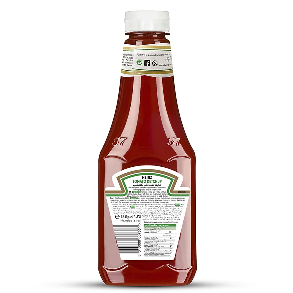 HEINZ Ketchup für den Kühlschrank – 2er-Pack, 2,5 Liter/84,56 Flüssigunzen {Importiert aus Kanada}
