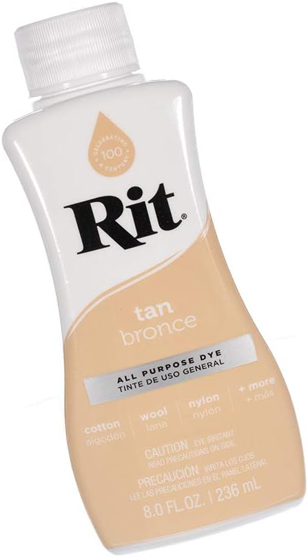 Rit Textilfarbe Flüssig – Große Farbauswahl – 236 ml (Marineblau)