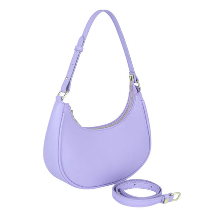 Barabum Kleine Umhängetasche für Damen, halbmondförmige Geldbörse, Y2K Trend Clutch Handtaschen
