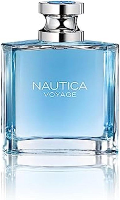 Nautica Voyage Eau de Toilette- Notes of Apple, Cedarwood, Mimosa, Men's Fragrance, Long Lasting, Everyday Fragrance,100ml