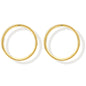 Small Gold or Sterling Silver Huggie Hoop Earrings for Women Cartilage Nose Helix Tragus