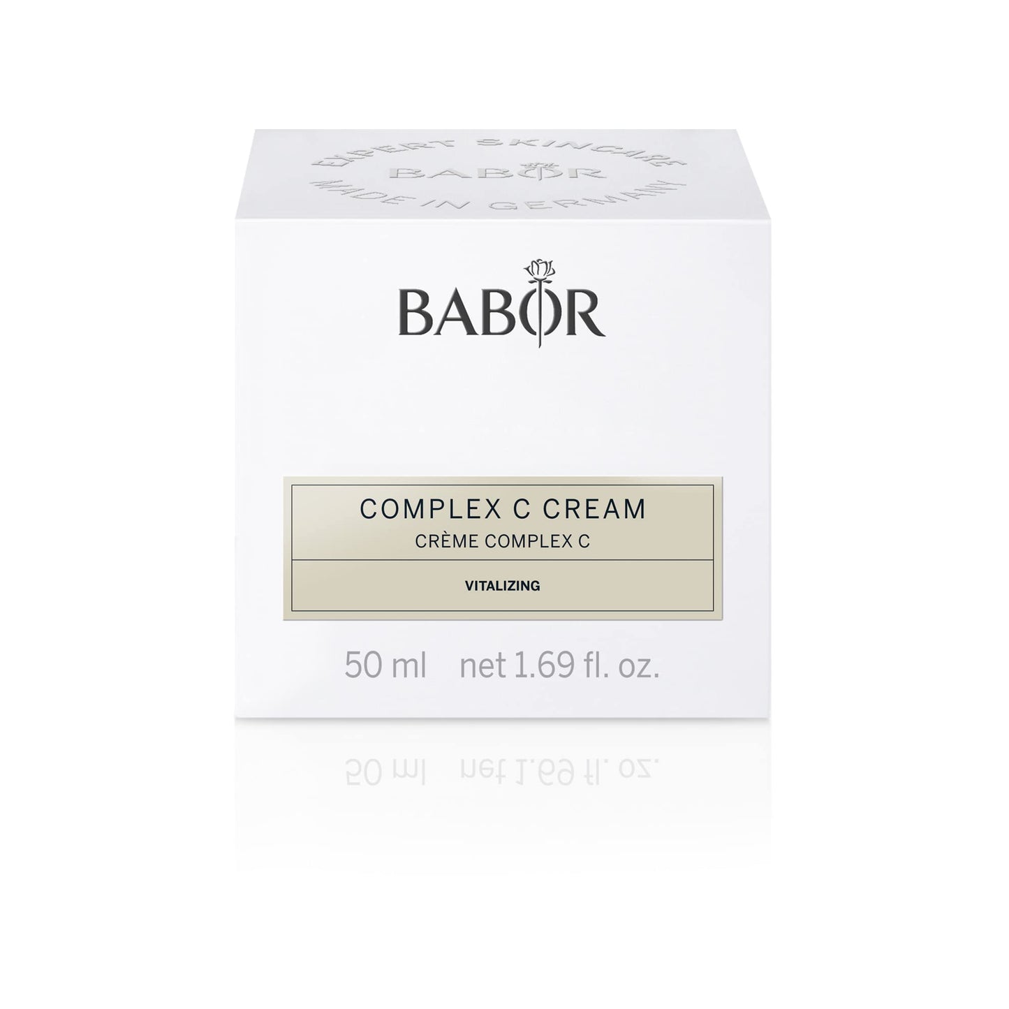 BABOR CLASSICS Complex C Cream, Rich face cream with vitamins for tired, weakened skin, To strengthen the skin's protective barrier, 50 ml
