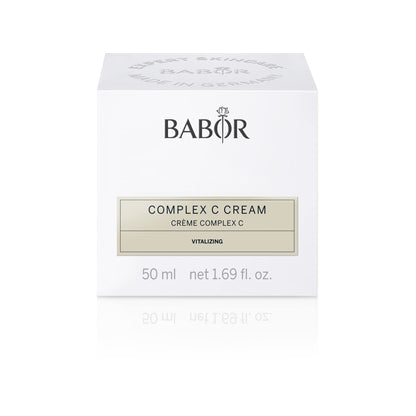 BABOR CLASSICS Complex C Cream, Rich face cream with vitamins for tired, weakened skin, To strengthen the skin's protective barrier, 50 ml
