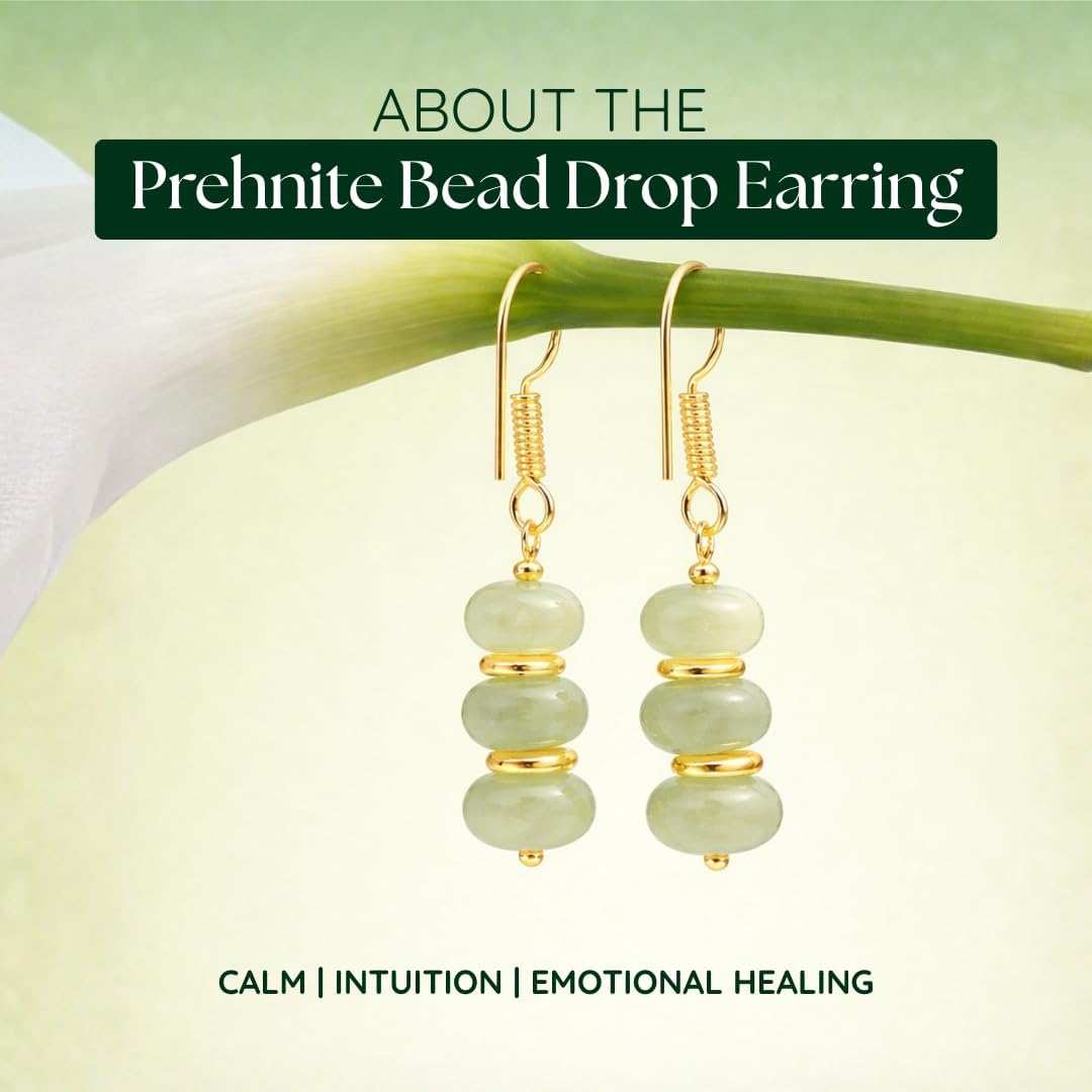 Gempires Green Dangle Earrings: A Boho Chic Statement Piece