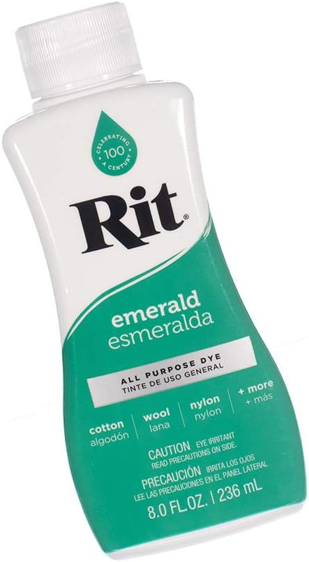 Rit Textilfarbe Flüssig – Große Farbauswahl – 236 ml (Marineblau)