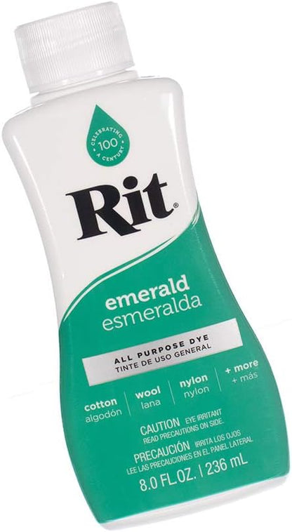 Rit Textilfarbe Flüssig – Große Farbauswahl – 236 ml (Marineblau)