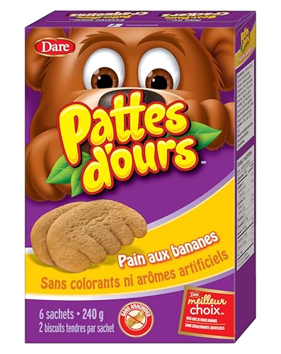 Dare Bären Tatzen Bananenbrot Soft Snack Gebäck 240g
