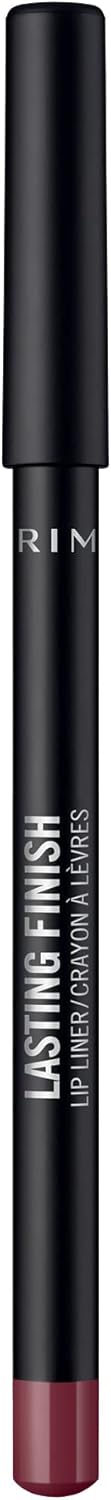 Rimmel London – Lasting Finish Lipliner, langanhaltend, weiche, cremige Textur, verhindert Auslaufen und Verblassen, 100 % tierversuchsfrei
