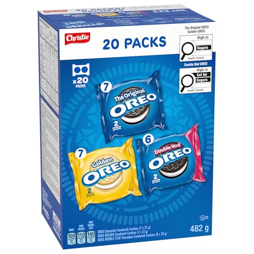 Oreo Sandwichkekse, Snack-Mix-Packungen, 482g