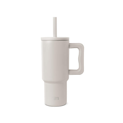 Simple Modern Kids 24 oz Tumbler with Handle and Silicone Straw Lid | Spill Proof and Leak Resistant | Reusable Stainless Steel Bottle | Gift for Kids Boys Girls | Trek Collection | Paradise Bay Mix