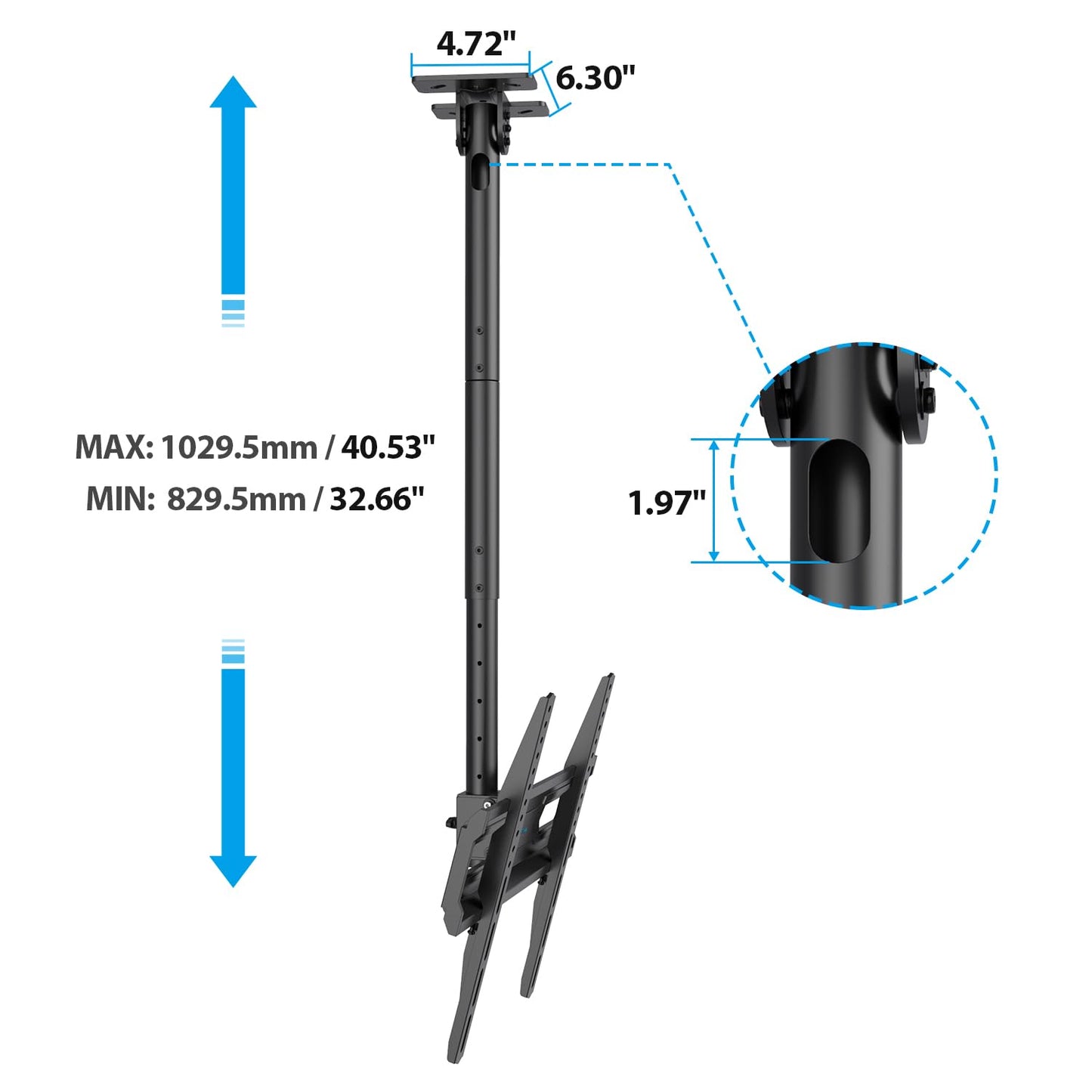 USX STAR Corner TV Wall Mount Long Arm TV Mount Bracket for 37-84 Inch TVs, Full Motion TVs Wall Mounts with 32” Articulating Arms Extension & Tilt & Swivel, Max VESA 600x400mm, Holds up to 100 lbs