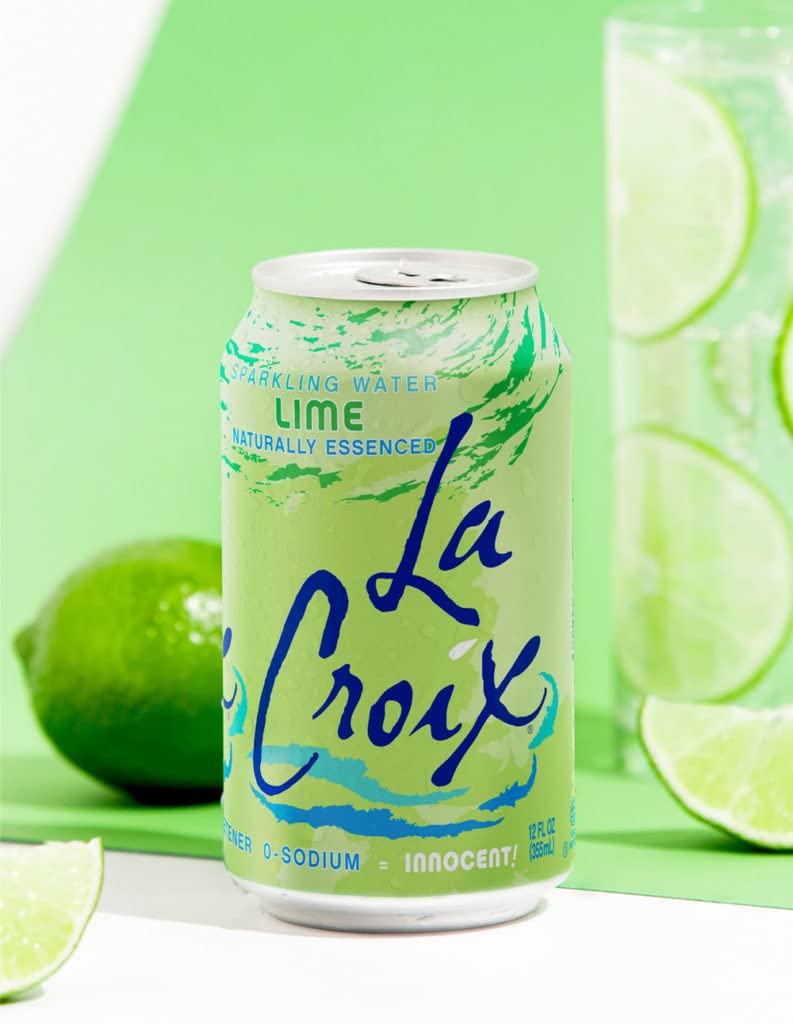La Croix Sparkling Water, Lime - A Refreshing and Guilt-Free Choice