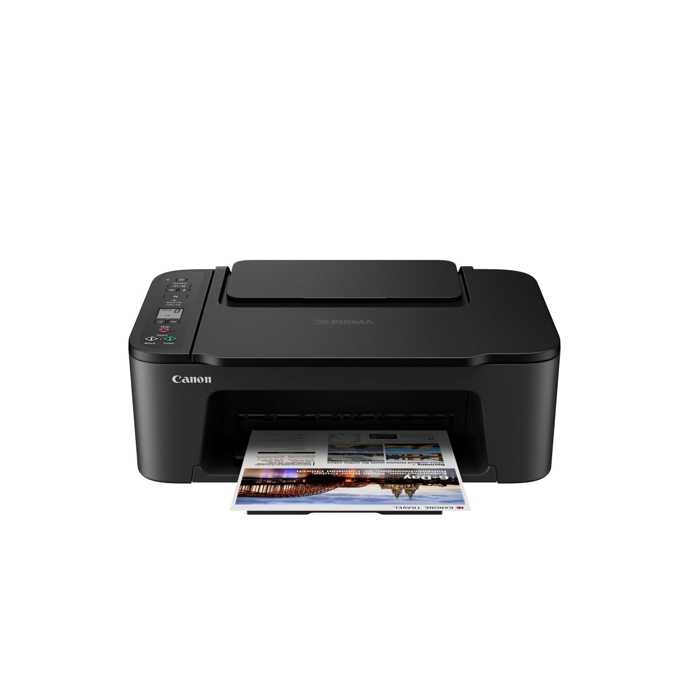 Canon PIXMA TS3720 – Kabelloser All-in-One-Drucker für Homeoffice, Kopierer, Scanner, Mobilfreundlich, Schwarz