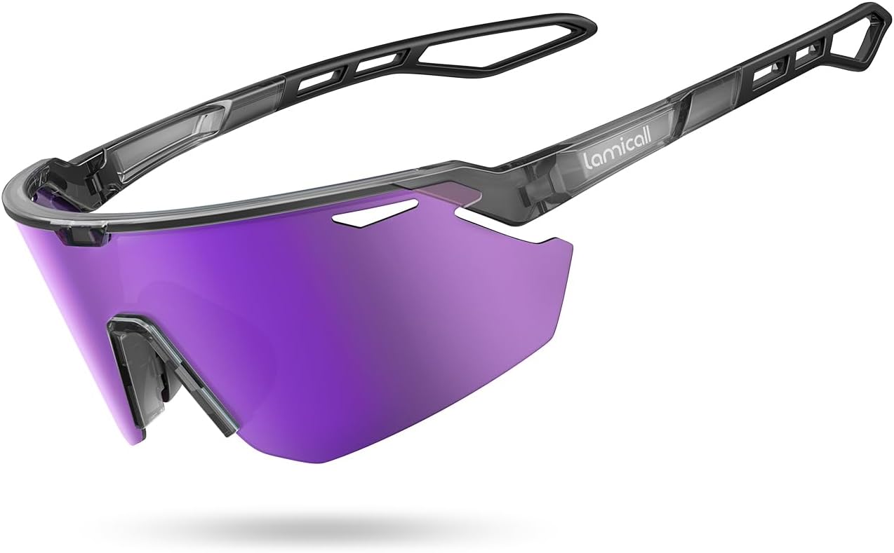 Gray Frame-purple Lens