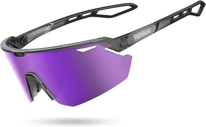 Gray Frame-purple Lens