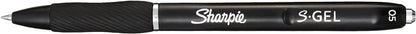 Sharpie S-Gel, Gelschreiber, feine Spitze (0,5 mm), Gelschreiber mit schwarzer Tinte, 4 Stück